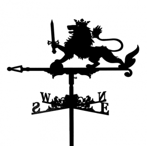 Флюгер на дах “Лев з мечем”